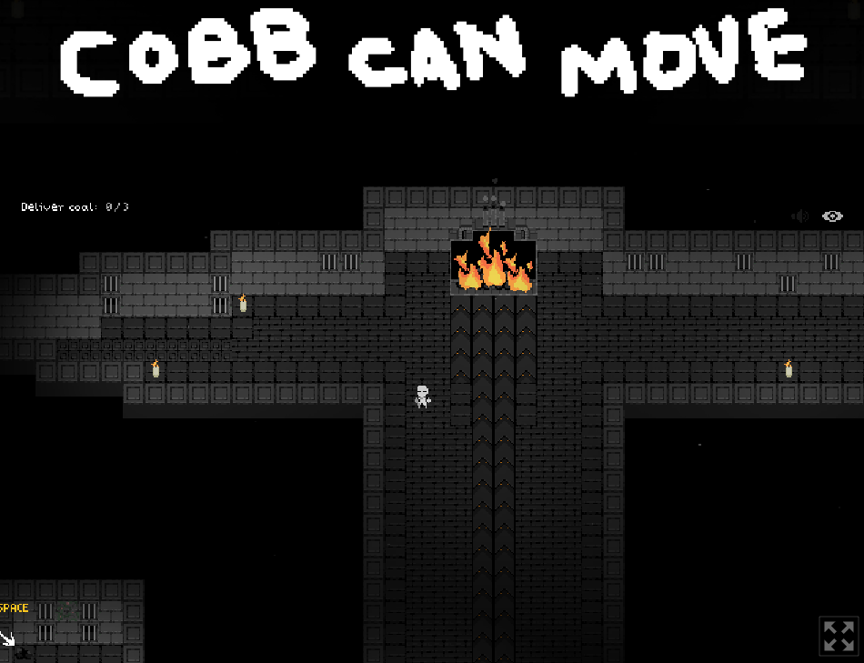 Cobb Can Move Level 1 - Tutorial Grid Puzzle